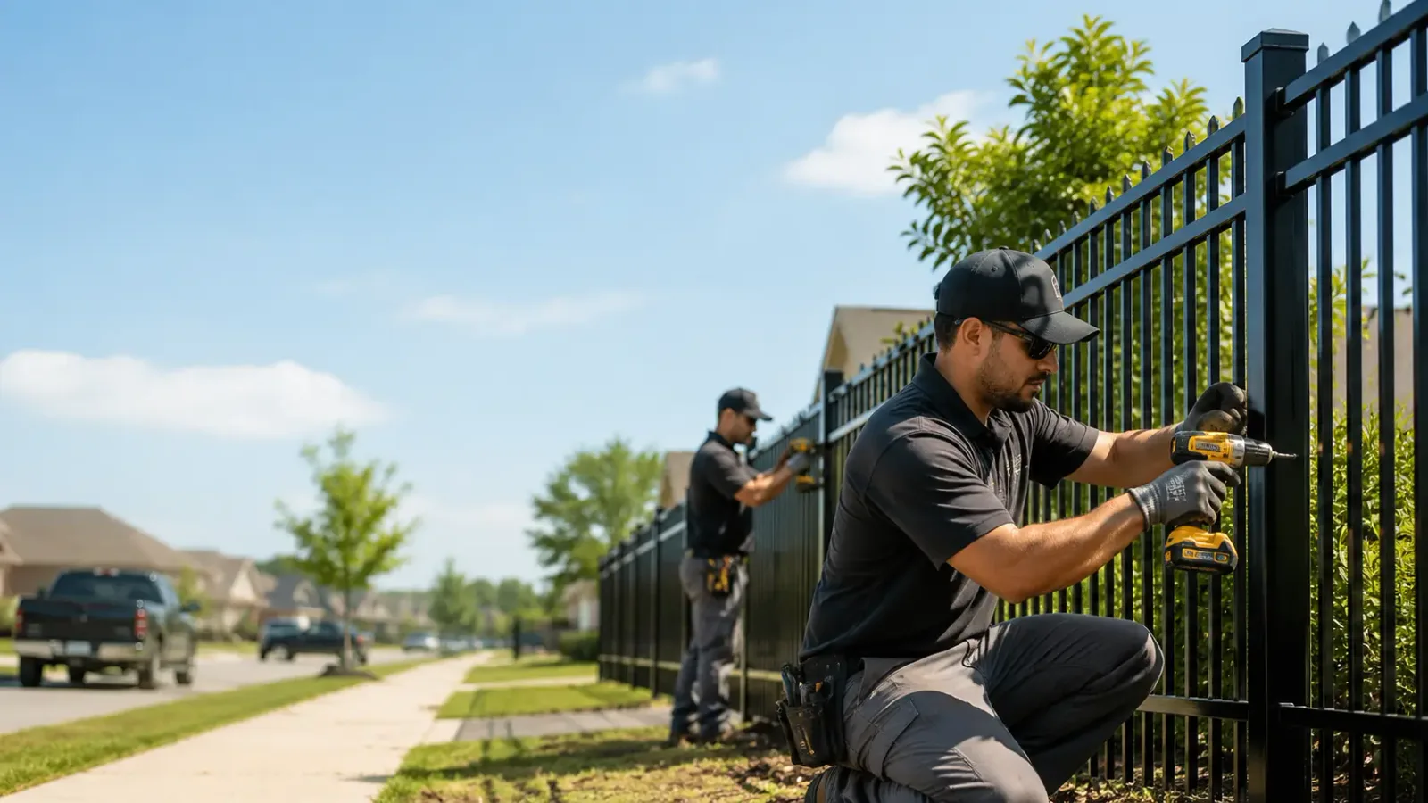 Metal Fence Installation in Etters, PA